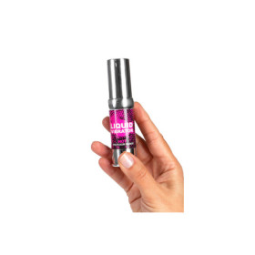 Liquide vibrant effet chauffant arôme fraise à la crème unisexe 15ml 